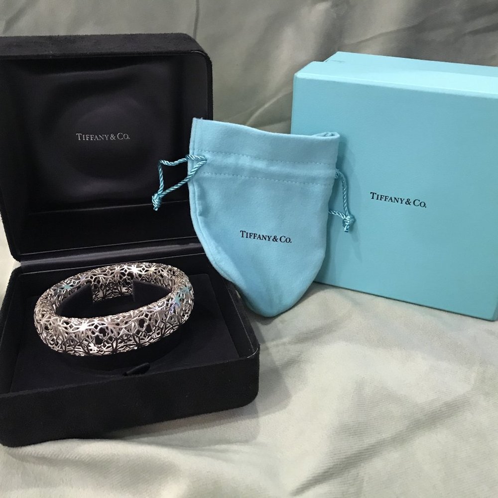 Tiffany Paloma Picasso Silver Marrakesh Bangle